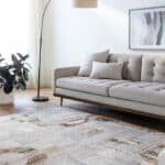 Haneefah Rustic Medium Brown Area Rug