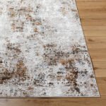 Stacia Rustic Dark Brown Area Rug - Image 4