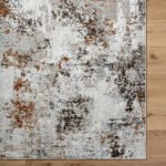 Stephonie Rustic Dark Brown Area Rug - Image 3