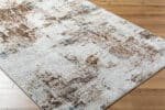 Mizraim Rustic Dark Brown Area Rug - Image 5