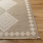 Joson Cottage Tan/Light Beige Washable Area Rug - Image 2
