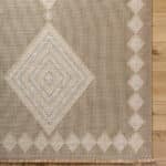 Joson Cottage Tan/Light Beige Washable Area Rug - Image 4