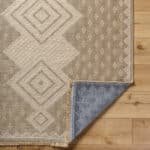 Yuriko Cottage Tan Washable Area Rug - Image 3