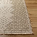 Yuriko Cottage Tan Washable Area Rug - Image 2