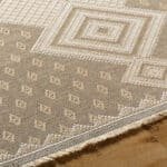 Yuriko Cottage Tan Washable Area Rug - Image 4