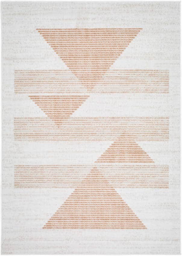AAAC0796-53_b0fd5367-e851-4714-95a3-715be45efbe0-1 Plasmolen Modern Light Brown Area Rug - Image 1