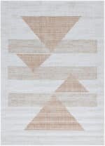 Plasmolen Modern Light Brown Area Rug - Image 2