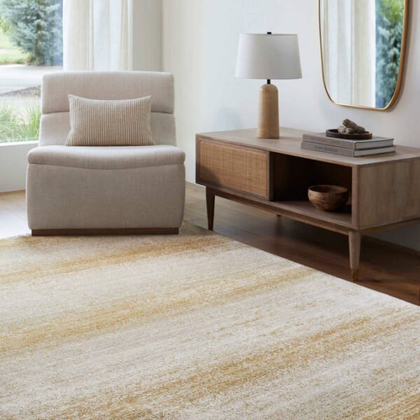 Rasheed Modern Mustard Area Rug