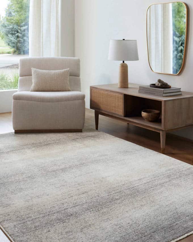 AAAC0829-5377-roomscene_201-1 Rasheed Modern Light Slate Area Rug - Image 1