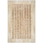 Evyan Modern White/Brown Area Rug - Image 2