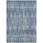 Isael Bohemian/Global Dark Blue Area Rug - Image 5