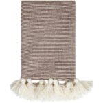 Kapri Dark Brown Throw - Becki Owens x Livabliss