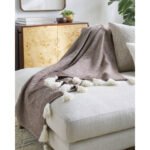 Kapri Dark Brown Throw - Becki Owens x Livabliss - Image 2