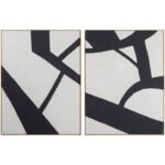 Whitnee Black/Brown Wall Art Piece