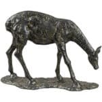 Calisha Metallic - Bronze Decorative Sculpture