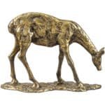 Calisha Gold Decorative Sculpture