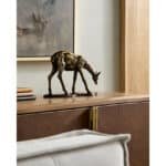 Calisha Gold Decorative Sculpture - Image 4