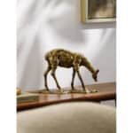 Calisha Gold Decorative Sculpture - Image 3