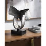 Jeremiah Metallic - Nickel Decorative Sculpture - Image 2