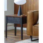 Wang Black End Table - Image 2