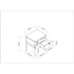Wang Black End Table - Image 7