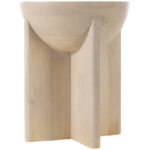 Rozina Ivory/Brown End Table - Image 5