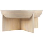 Zaynab Ivory/Brown Coffee Table - Image 3