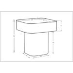 Shakeena Brown End Table - Image 8