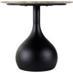 Tramane Cream/Black End Table - Image 5