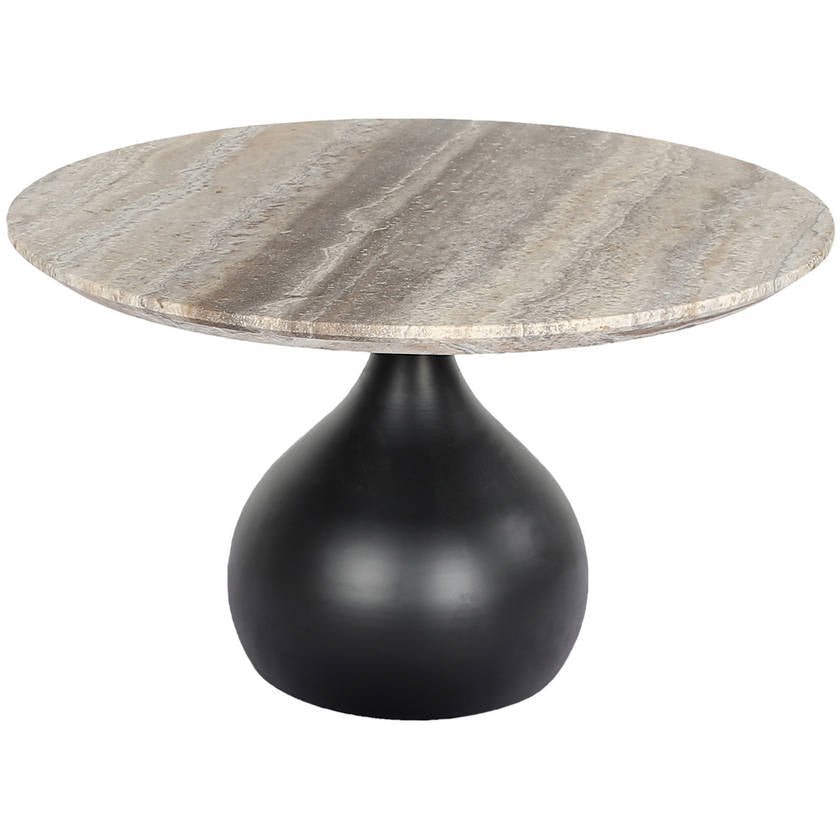 AAAC0973-183232 Ivin Cream/Black Coffee Table - Image 1