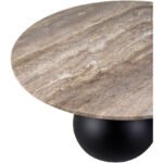 Ivin Cream/Black Coffee Table - Image 4