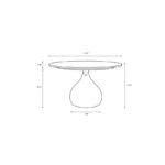 Ivin Cream/Black Coffee Table - Image 5