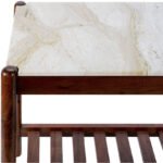 Chaka Cream/Brown End Table - Image 4