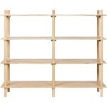 Rickita Brown Bookcase - Image 2