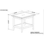 Danilo Brown End Table - Image 4