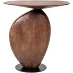 Riko Dark Brown End Table - Image 2