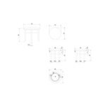 Nakeeta Brown End Table - Image 2