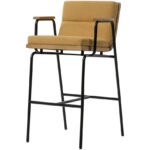Marinna Black Bar Stool