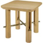 Corday Metallic - Brass End Table