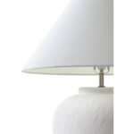 Wallasey Rustic White Table Lamp - Image 8
