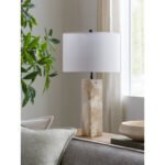 Goderich Rustic Amber/Black Table Lamp - Image 3