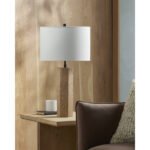Katalina Rustic Amber/Black Table Lamp - Image 3