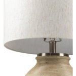 Genk Traditional Beige Table Lamp - Image 7