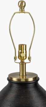 Genk Traditional White Table Lamp - Image 5