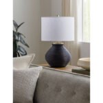 Genk Traditional White Table Lamp - Image 3