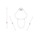 Kabir Global Red Table Lamp - Image 8