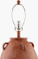 Kabir Global Red/Wheat Table Lamp - Image 3