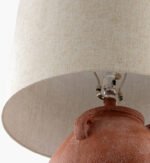 Kabir Global Red/Wheat Table Lamp - Image 4