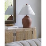 Andie Global Red Table Lamp - Image 2