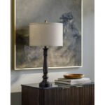 Dezeray Cottage Brown Table Lamp - Image 3